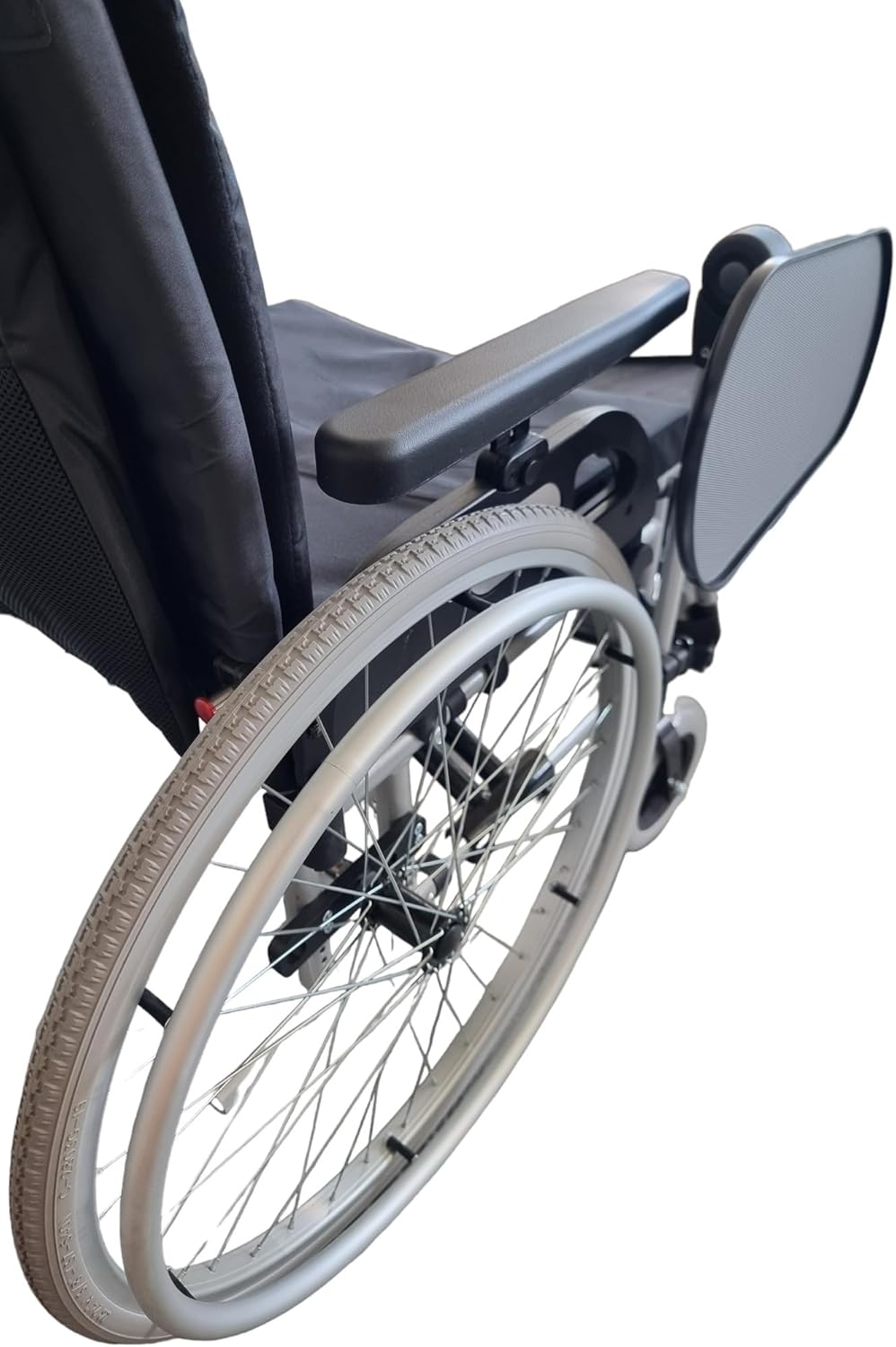 Klapptisch für Rollstühle und Rollatoren MPB - 38 cm x 23 cm x 1,4 cm