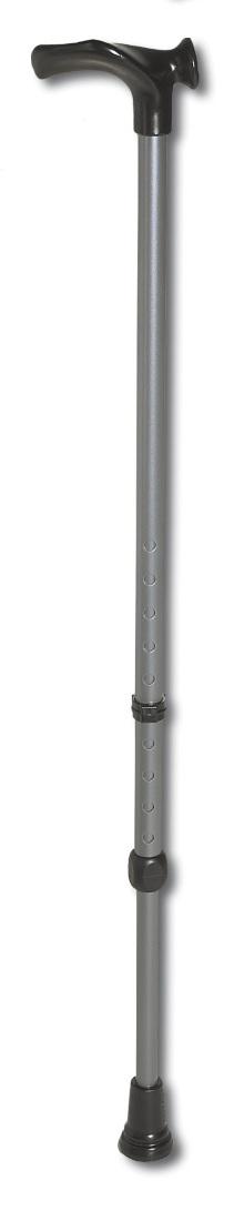 Rebotec Gehstock mit anatomisch geformten Griff "Handy", höhenverstellbar