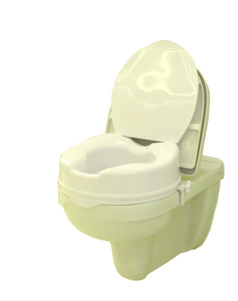 Careline Toilettensitzerhöhung CLEAN mit Deckel HMV-Nr. 33.40.01.0105