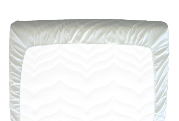 Careline PVC Spannbettbezug 90 x 200 cm, weiß