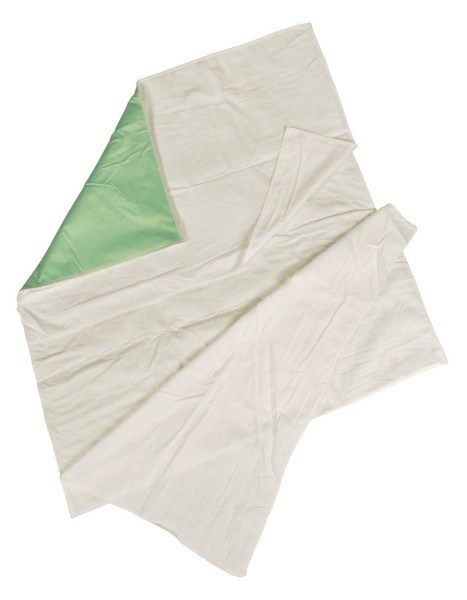 Abena Abri Soft waschbare Unterlage mit Flügeln 85 x 90 PVC, grün