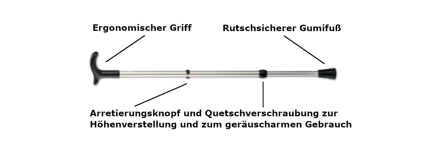 Rebotec-XXL-Gehstock-mit-Fritzgriff-Simplex-150
